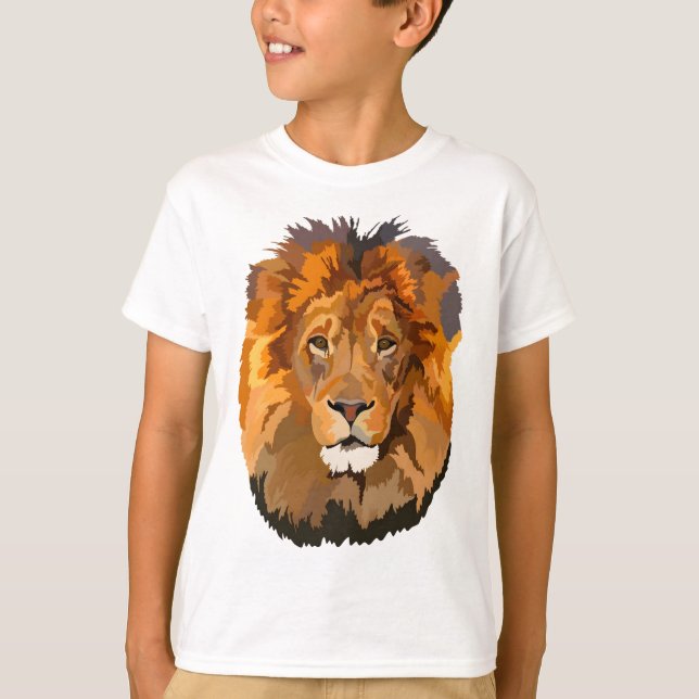 Camiseta L é para o Leão (Frente)