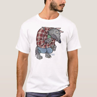 Camiseta l é para o lycanthrope