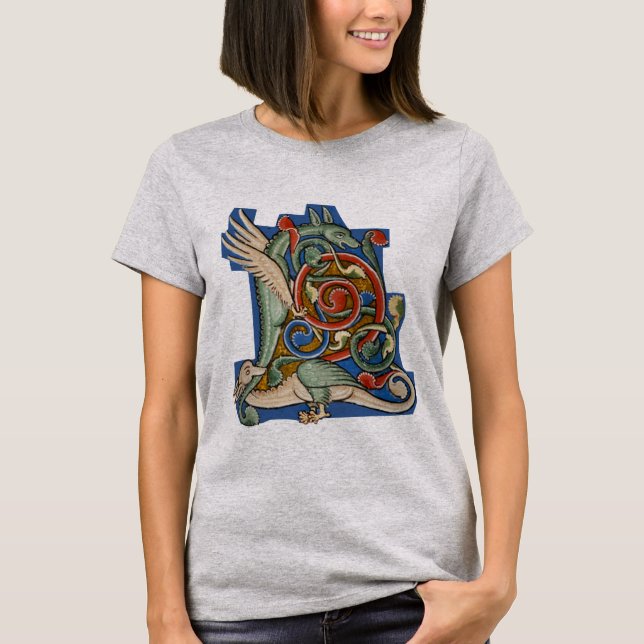 Camiseta L Inicial Iluminada (Frente)