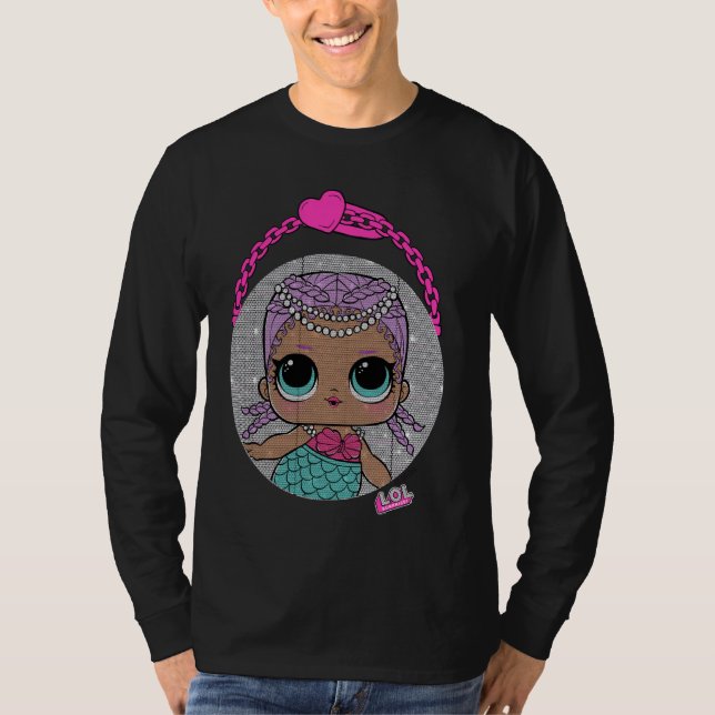 Camiseta L.O.L. Surpresa! Merbaby Sparkly Purse Sereia (Frente)