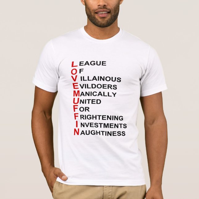 CAMISETA L.O.V.E.M.U.F.F.I.N. (Frente)