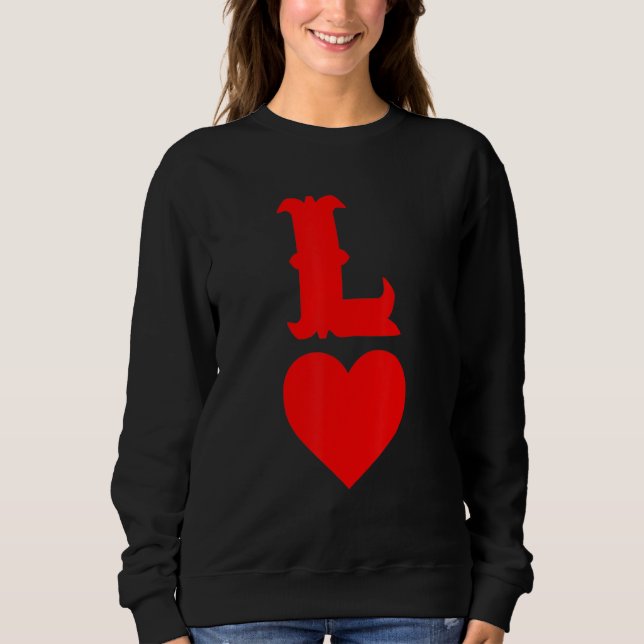 Camiseta L Of Hearts Love Couples Valentines Day Gifts For  (Frente)