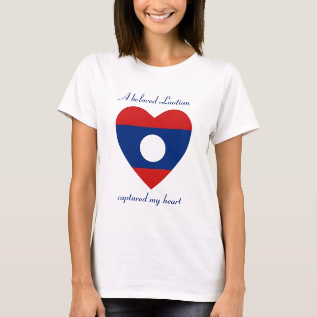 Camiseta L-Shirt Sweetheart do Laos (Frente)