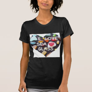Camiseta l VIDRO do MAR do AMOR
