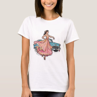 Camiseta la bailarina y su coche