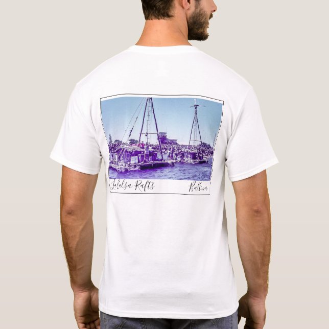 Camiseta La Balsa Rafts Ballina (Verso)
