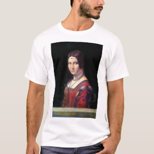 Camiseta La Belle Ferronniere, Leonardo da Vinci