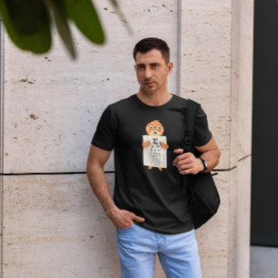 Camiseta Lã Bonita Com Eyechart