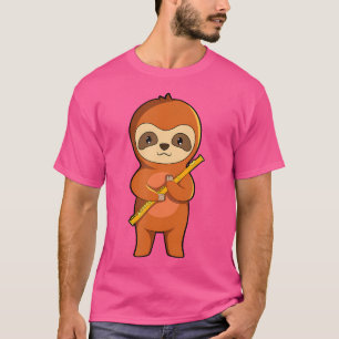 Camiseta Lã Bonita Com Flute