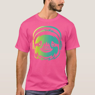 Camiseta Lã Bonita Com Fone De Ouvido