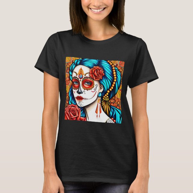 Camiseta La Calavera Catrina (Frente)