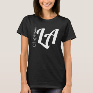 CAMISETA LA CALIFORNIA LOS ANGELES ÚNICO GRÁFICO