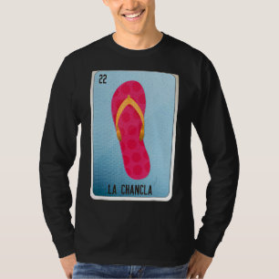 Camiseta La Chancla Mexicana Slang Lottery Bingo Cards