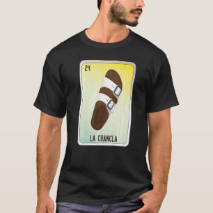 Camiseta La Chancla Mexicana Slang Lottery Bingo Cards