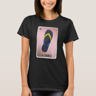 Camiseta La Chancla Mexicana Slang Lottery Bingo Cards