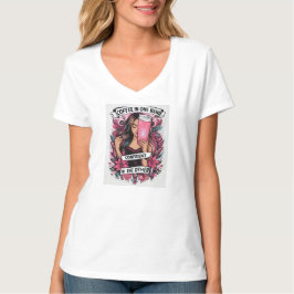 Camiseta La chica del café