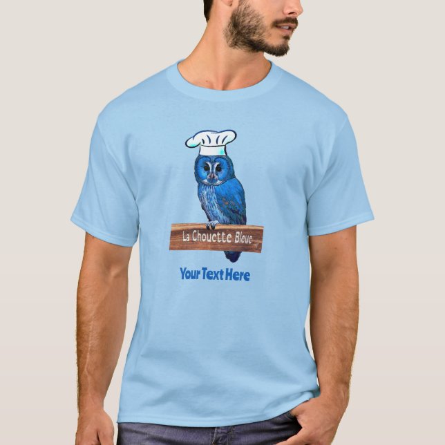 Camiseta La Chouette Bleue Cafe (Frente)
