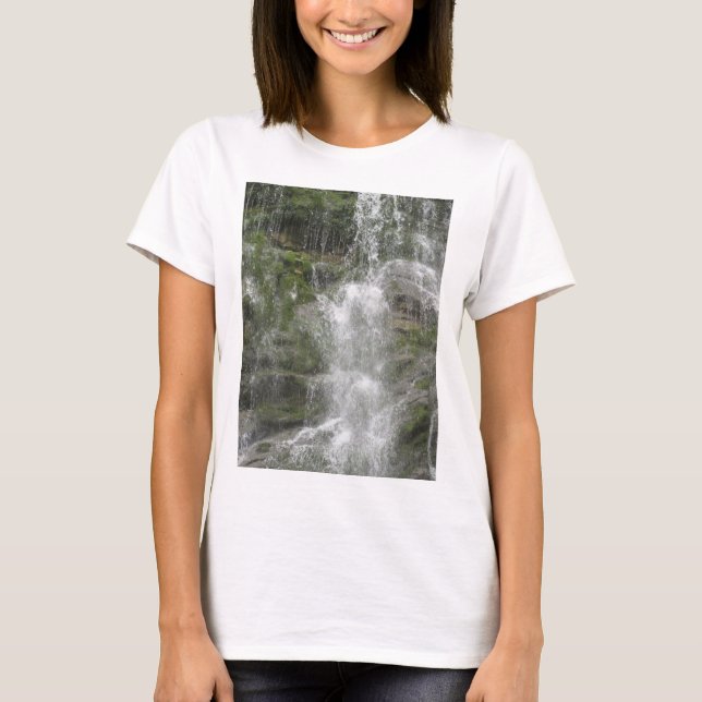 Camiseta La Chute Waterfall no Parque Nacional de Forillon (Frente)