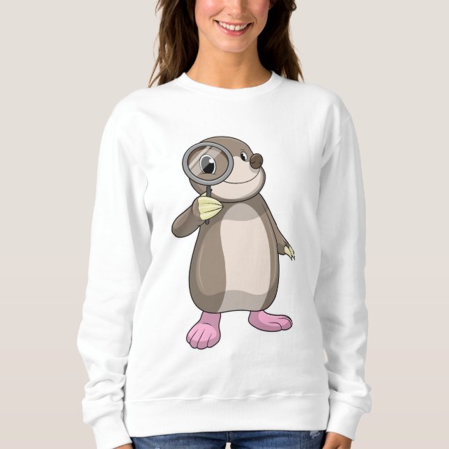 Camiseta Lã com Lente de Ampliação (Frente)