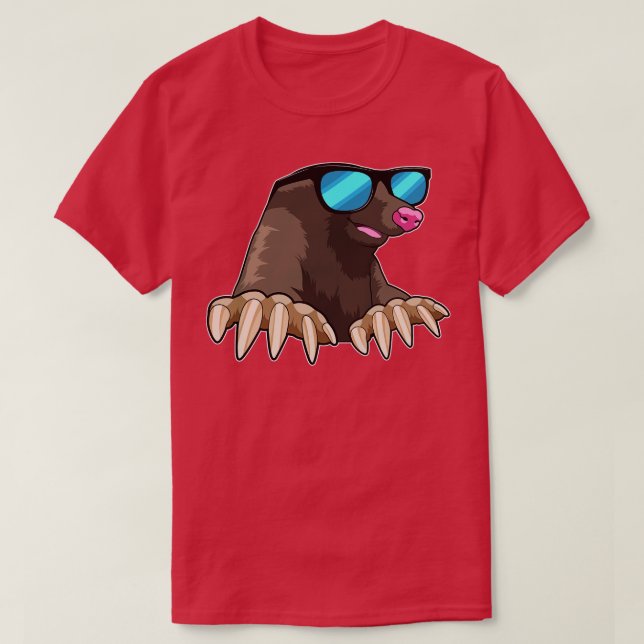 Camiseta Lã com óculos de sol 2 (Frente do Design)