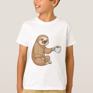 Camiseta Lã com Taça de Café