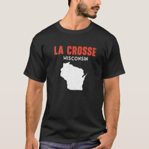 Camiseta La Crosse EUA Estado América Viagem Montanan Helen