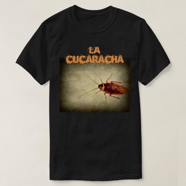 Camiseta La cucaracha (Frente do Design)