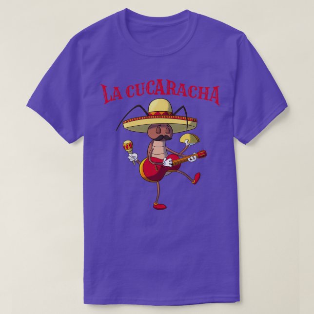 Camiseta La Cucaracha A Barata (Frente do Design)