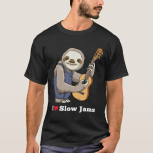 Camiseta Lã Cuta Jogando Batimentos Lentos No Ukulele Ou No