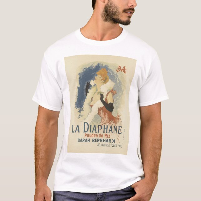 Camiseta La Diaphane Poudre de Riz Sarah Bernhardt (Frente)