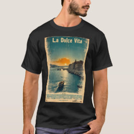 Camiseta . La Dolce Vita - Inspired by 1960s Posters