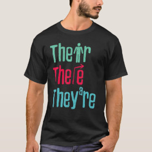 Camiseta Lá estão eles, professores ingleses, polícia de gr