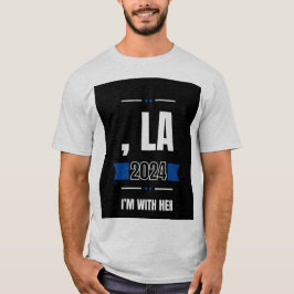 Camiseta La! Estou com ela