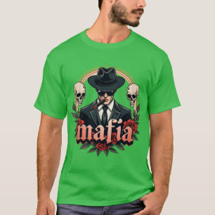 Camiseta La Familia Latina Essência do Desig da Máfia Latin