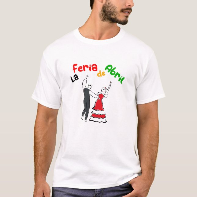 Camiseta La feria de abril - Sevilha (Frente)
