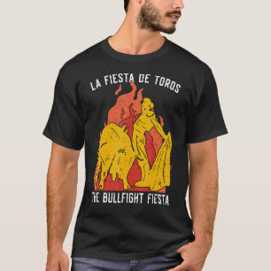 Camiseta La Fiesta De Toros O Palhaço De Rodeio Bull Riders