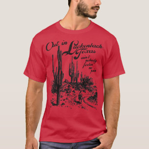 Camiseta Lá Fora Em Luckenbach Texas