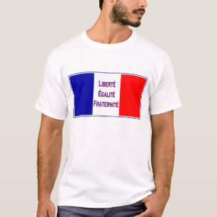 Camiseta La France de Vive, patriótico francês de Revluti