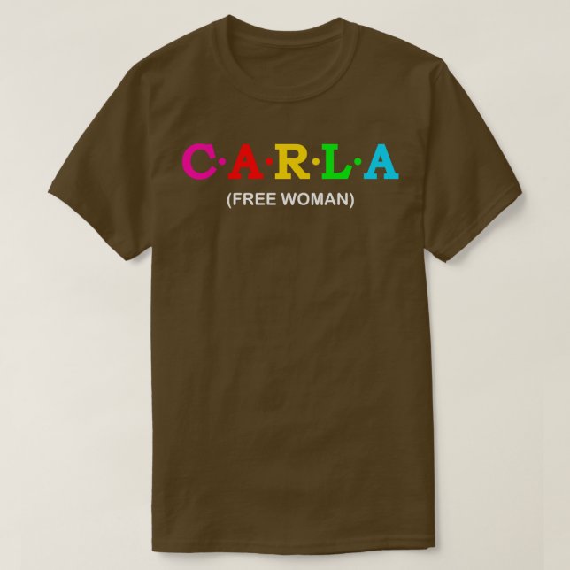 Camiseta la Free Woman (Frente do Design)