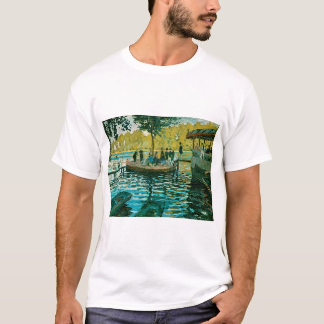 Camiseta La Grenouillere - Claude Monet - 1869 (Frente)