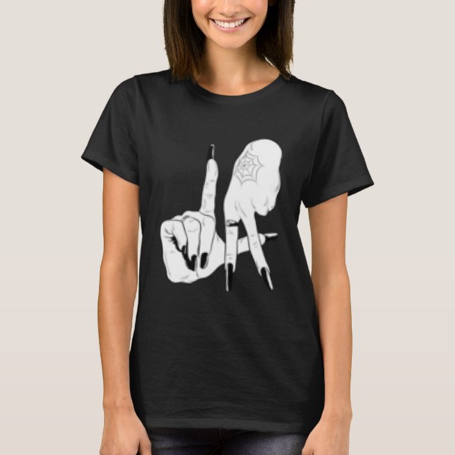 Camiseta LA Hands Witch Original Los Angeles Sinal Hall (Frente)