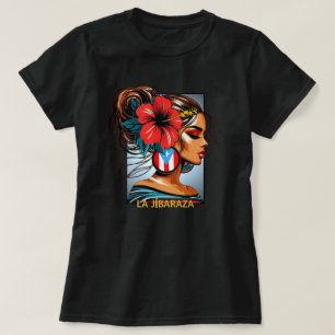 Camiseta La Jibaraza 11 – Jíbara Porto-Riquenha • Boricua