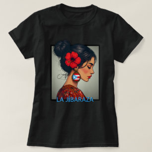 Camiseta La Jibaraza 14 – Jíbara Porto-Riquenha • Boricua