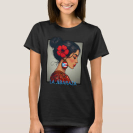 Camiseta La Jibaraza 14 – Jíbara Porto-Riquenha • Boricua