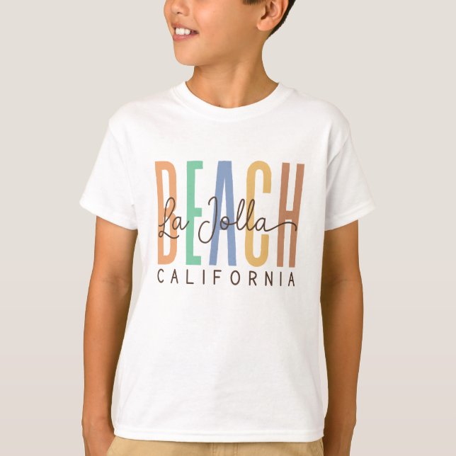 Camiseta La Jolla Beach California (Sands) (Frente)