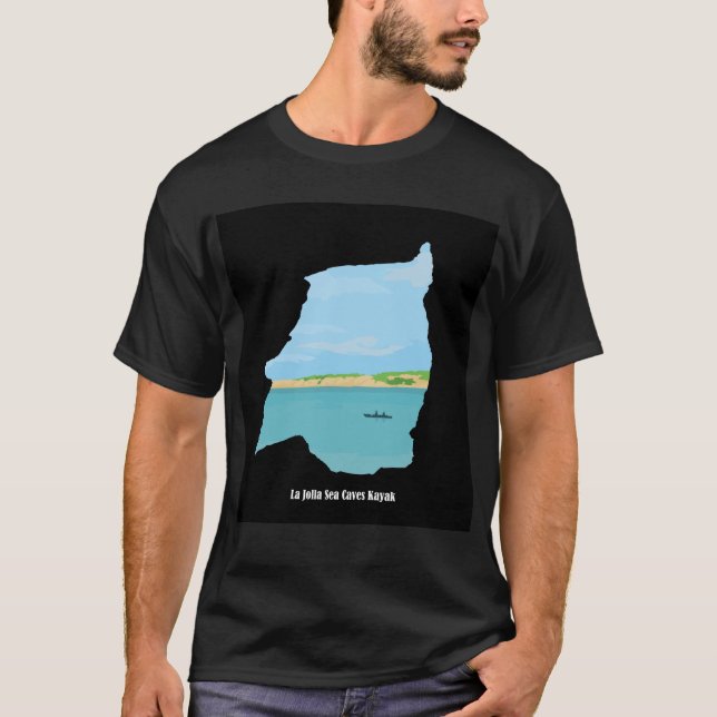 Camiseta La Jolla Sea Caves Kayak  (Frente)