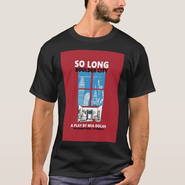 Camiseta LA LAND TANTO LONG BOULDER CITY Poster (Frente)