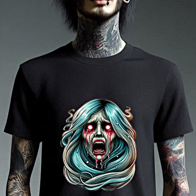 Camiseta La Llorona chorando espíritos fantasma mexicano (Criador carregado)