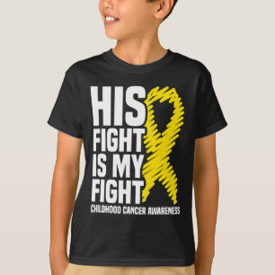 Camiseta La Lucha de Él Es Mi Lucha Cinta Conciencia del Cá