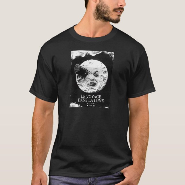 Camiseta La Lune de Le Viagem Dans (uma viagem à lua) (Frente)